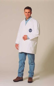 New wise lot 12 dupont disposable lab coats m-xl tyvek 