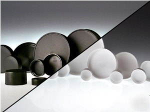 Qorpak 120-400 large white ribbed pp linerless caps