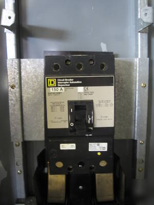 Square d nf panel 200 amp 480V main breaker nema 3R 