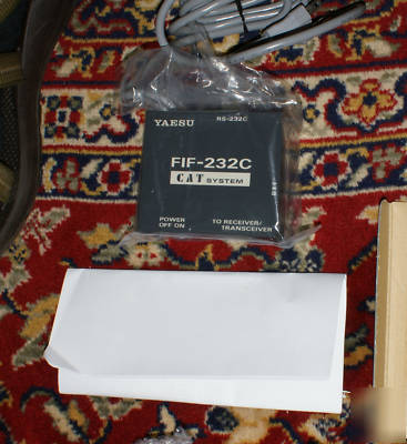 Yaesu fif-232C cat system interface for yaesu cat radio