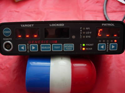 Decatur genesis i police radar gun-parts/repair 