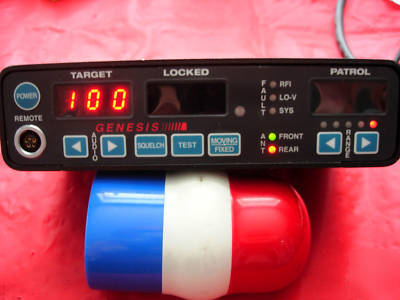 Decatur genesis i police radar gun-parts/repair 