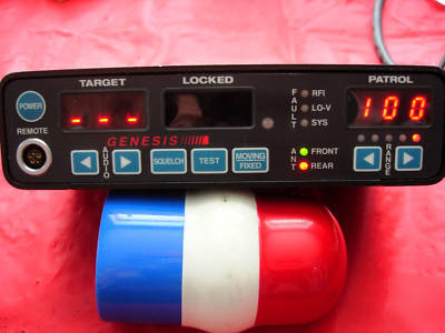 Decatur genesis i police radar gun-parts/repair 
