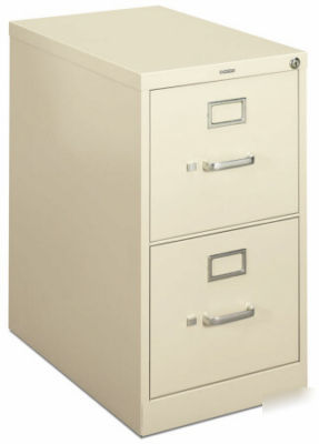 Hon 410 series vertical file H412PL putty lock 2 drawer