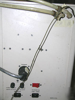 Kevex x-ray heat exchanger alcatel 2008A vacuum pump