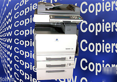 Konica minolta bizhub 250 print network scan 84K