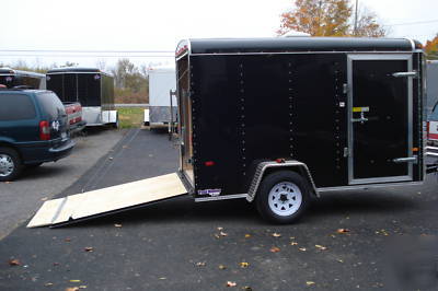 2010 6X10 v-nose, cargo trailer, motorcycle trailer 
