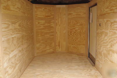 2010 6X10 v-nose, cargo trailer, motorcycle trailer 