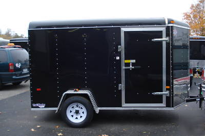 2010 6X10 v-nose, cargo trailer, motorcycle trailer 