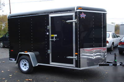 2010 6X10 v-nose, cargo trailer, motorcycle trailer 