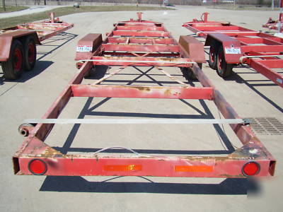 45' trailer with brake away system