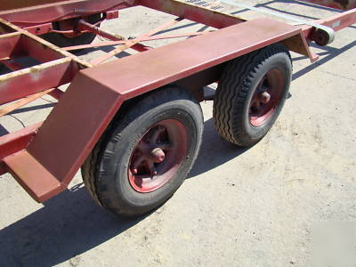 45' trailer with brake away system