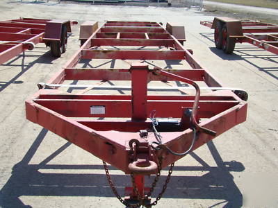 45' trailer with brake away system