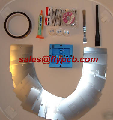 Bga reballing station kit + 56 stencil template + balls
