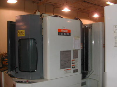 Cnc horizontal machining center MAZAKFH4800 manyextras