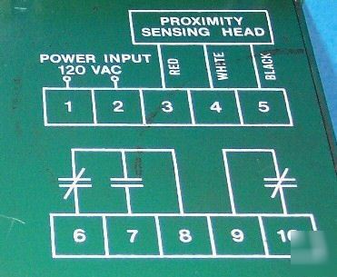 Combination proximity sensor speed switch relay