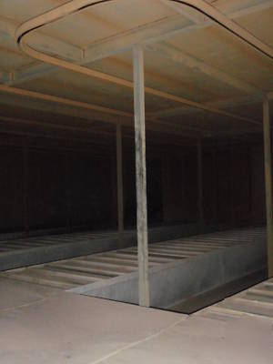 Cure oven elevated dual entry and day off oven 