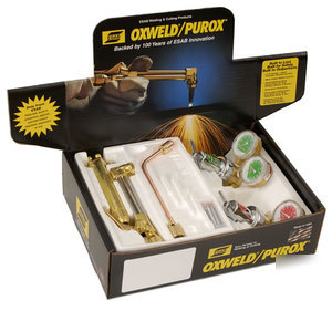 Esab oxweld trade master fg dlx torch outfit 22412