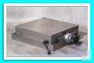 Heavy duty precision manual positioner stage 12