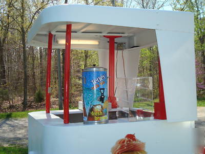 Inside/outside 5 x 5 concession trailer no nice