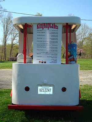 Inside/outside 5 x 5 concession trailer no nice