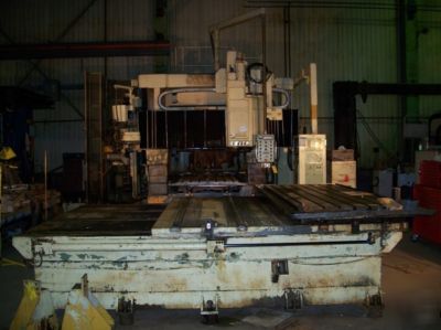 Okuma mcv-16A bridge mill under power inspection ready