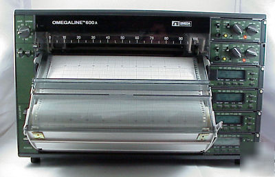Omega egineering omegaline 600A 6-pen chart recorder
