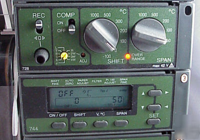 Omega egineering omegaline 600A 6-pen chart recorder