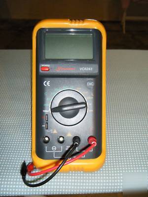 Professional capacitor and inductance lc meter