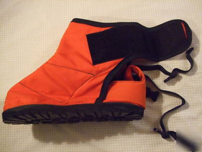 Sawjammers chainsaw forestry work foot ankle protection