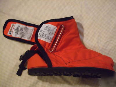 Sawjammers chainsaw forestry work foot ankle protection