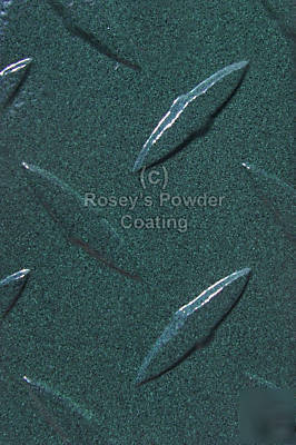 Super verdi green 60% gloss 1 lb powder coating paint