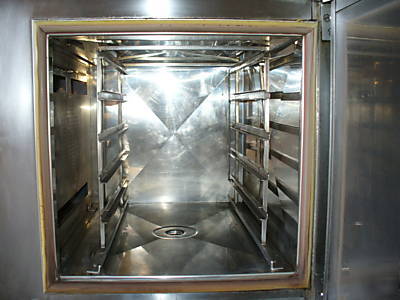 Used blodgett double deck combi steamer mdl BCS6