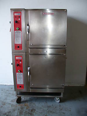 Used blodgett double deck combi steamer mdl BCS6