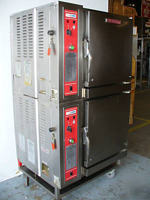 Used blodgett double deck combi steamer mdl BCS6