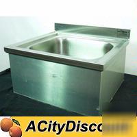 Used eagle restaurant drop in ss hand wash sink 25X22