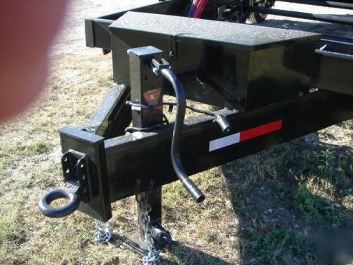New 2010 7'X16' texas pride dump trailer 21K gvwr 