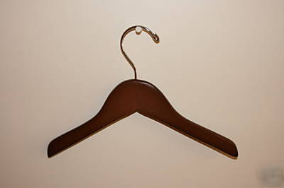 New 85 infant wooden hangers,60 top ,25 bottom 
