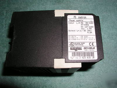 New entrelec systron ps 24 volt dc power supply 4.2 amp