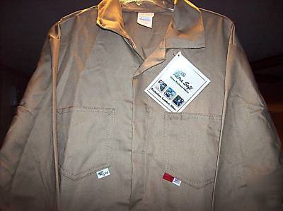 New indura coveralls - w/ tags - flame resistant - 48 t