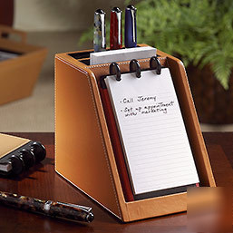 New levenger morgan leather pda docking station-tan * *