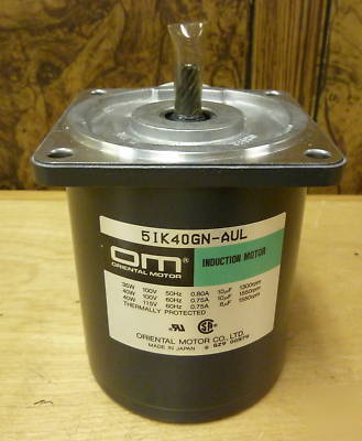 Oriental motor induction motor 5IK40GN-aul (2507)