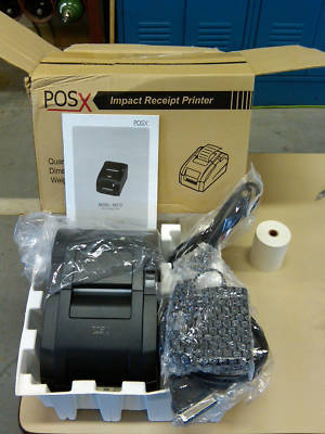 Pos system - printer, barcode scanner & cash drawer