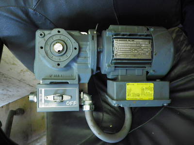 Sew euro-drive 1/2 hp motor w/ gear drive 71.44:1