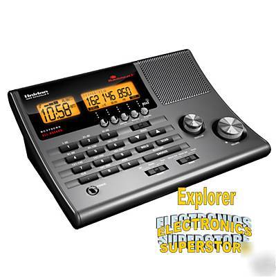 Uniden bc-370CRS 300-channel scanner with am/fm radio 