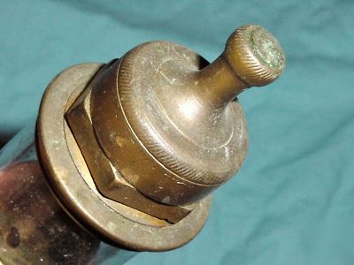 Unusual buckeye hit miss gas steam 6NGINE rod oiler