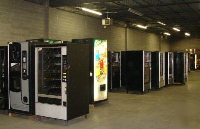 Black interior national 431 combo food soda machine mdb