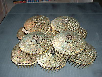 10 coils grip rite collated 1-1/4