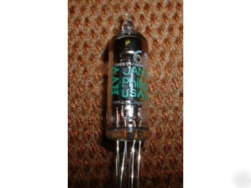 100 phillips egc nos 6021 dual triode vacuum tubes