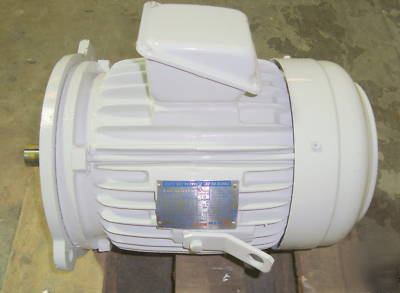 5HP teco machine induction motor 208 230 460 v 3 phase 